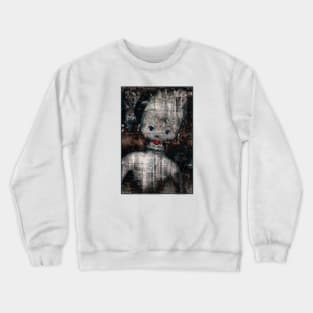 Grungy Goth Doll Crewneck Sweatshirt